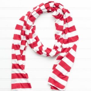 Red And White Scarf